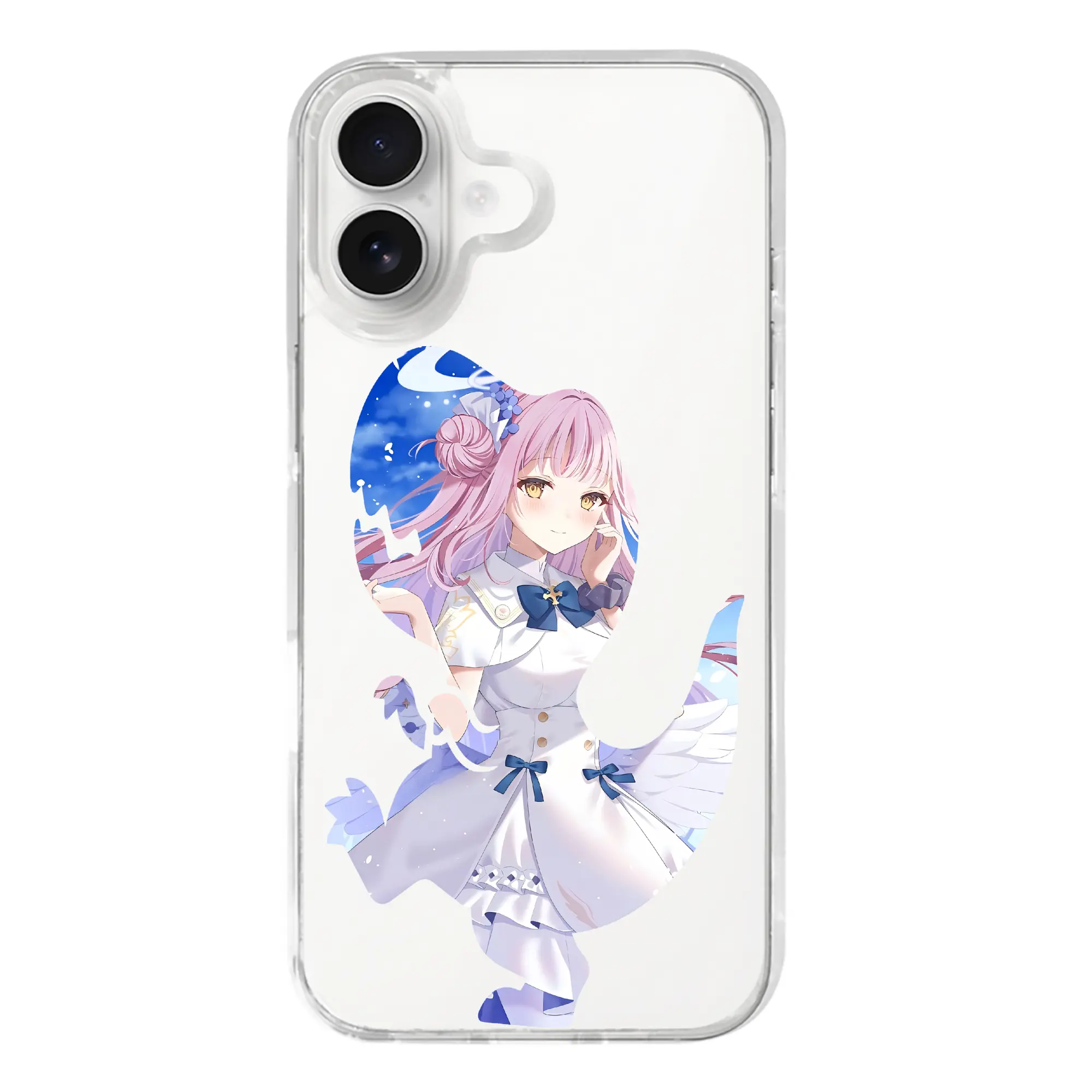 ブルーアーカイブ グッズ 聖園ミカ - iPhone 17シリーズ 透明スマホケース – 薄型・耐衝撃・精密フィット保護カバー